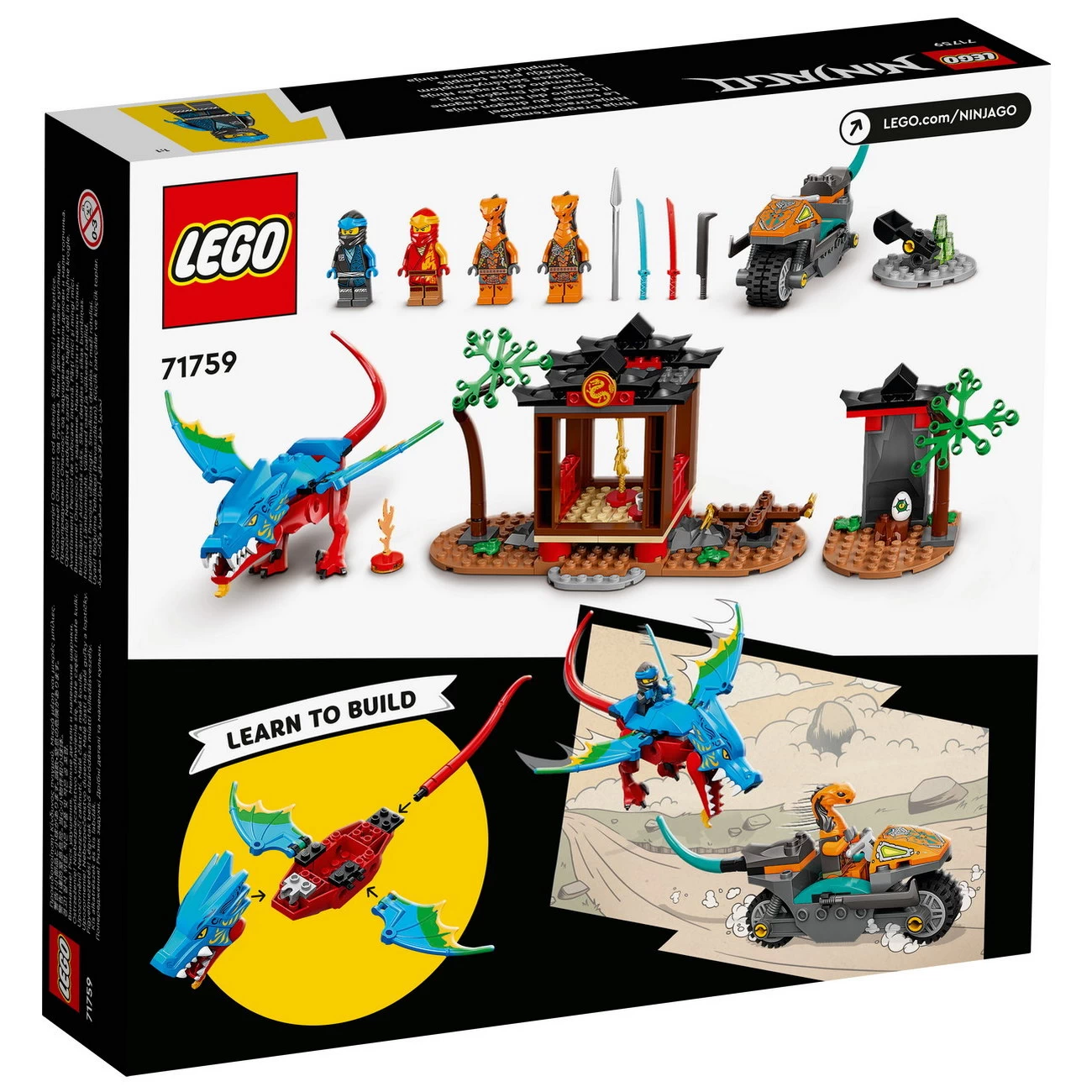 LEGO NINJAGO 71759 - Drachentempel