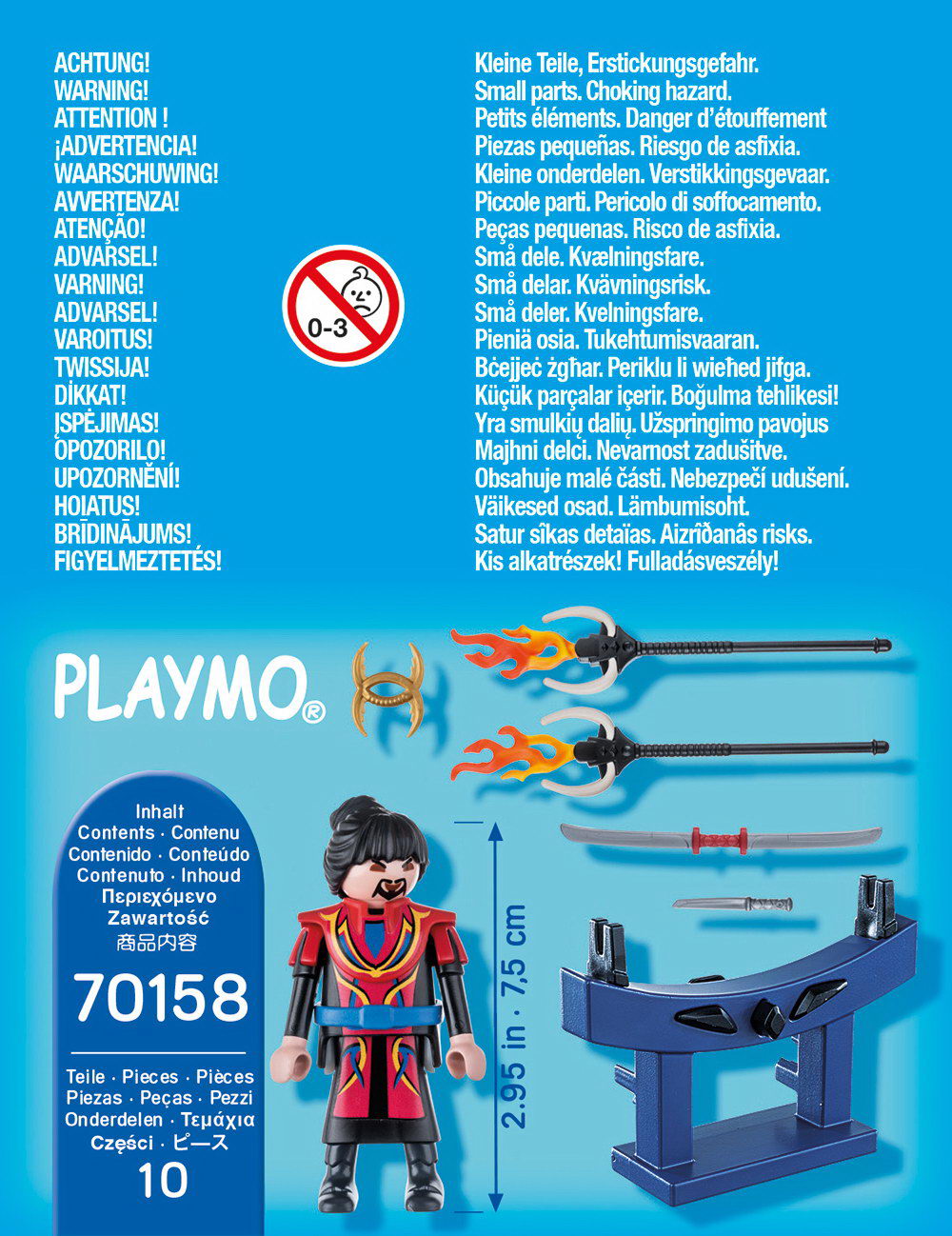Playmobil 70158 - Asiakämpfer (Special Plus)
