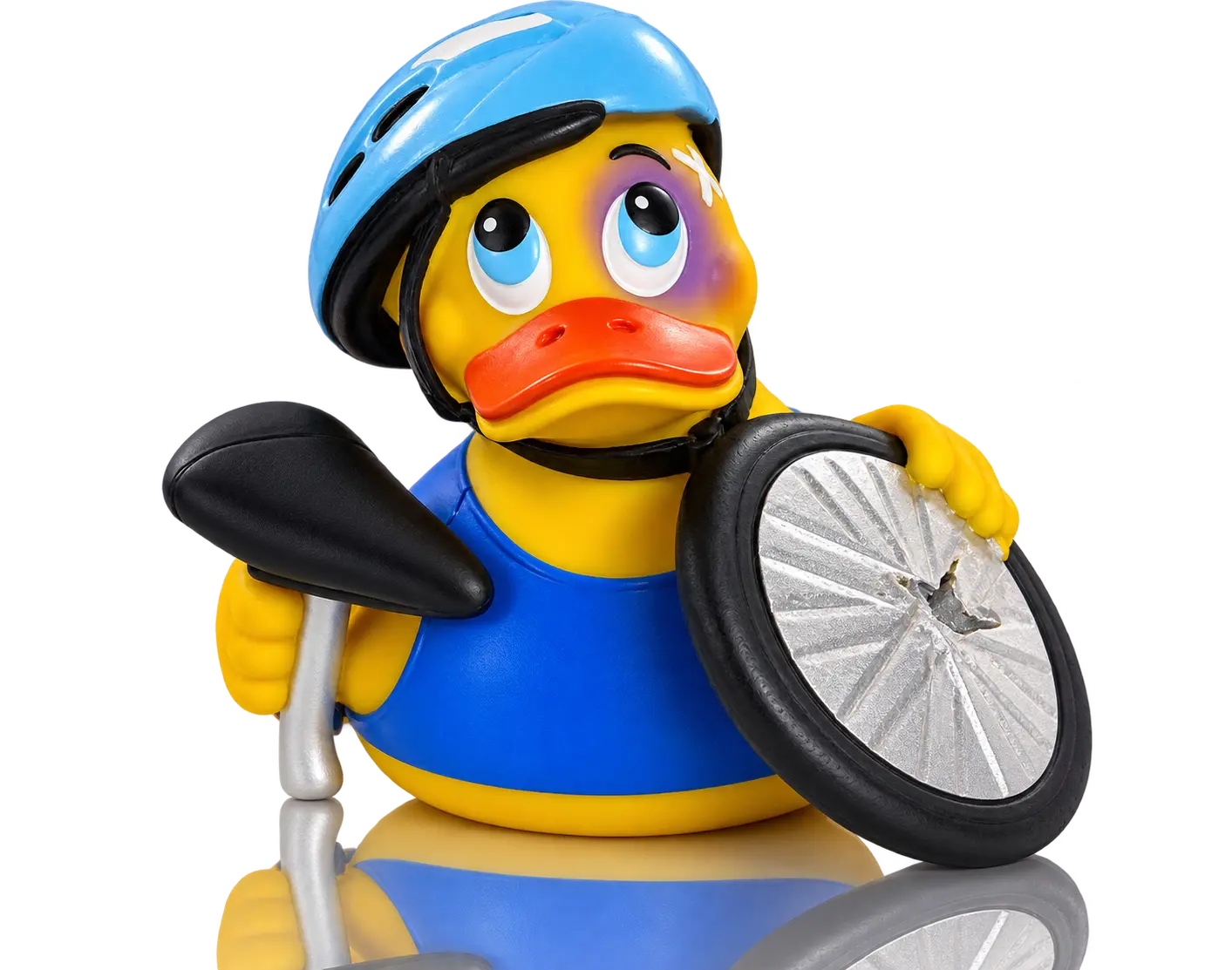 Radfahrer Duck Badeente