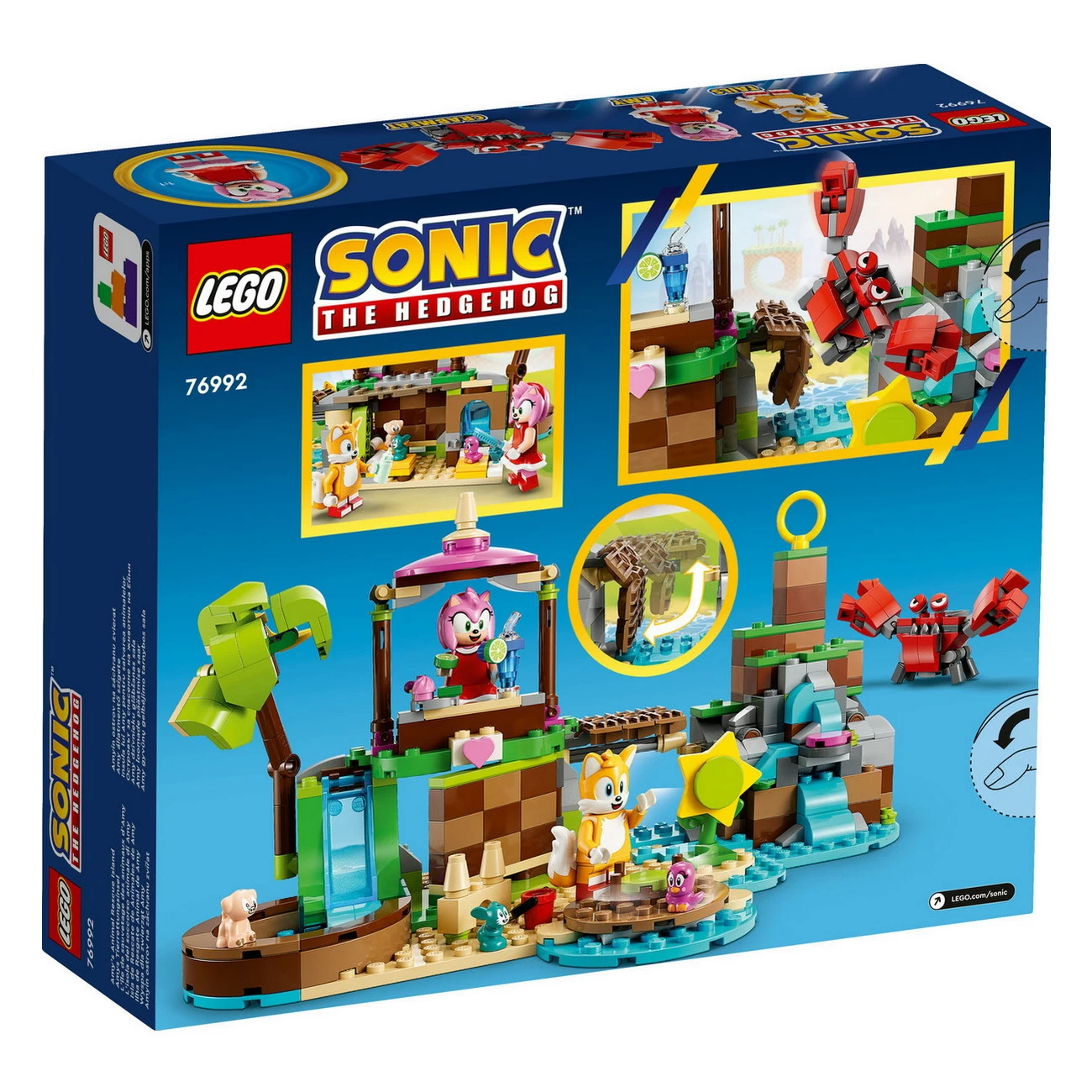 LEGO Sonic - Amys Tierrettungsinsel (76992)