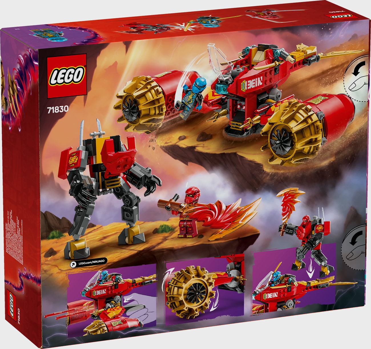 LEGO Ninjago  71830 - Kais Sturmreiter-Mech