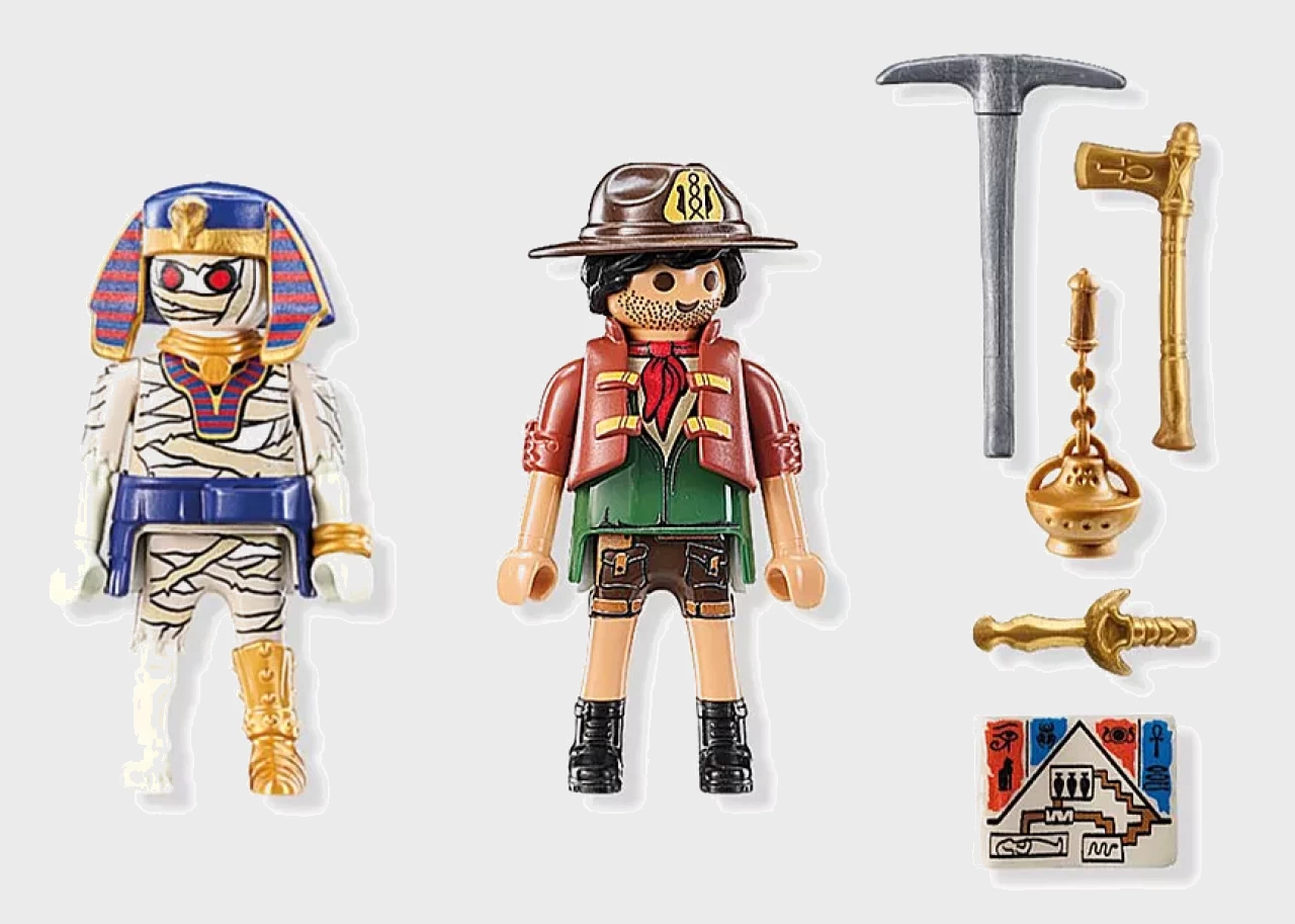 Playmobil 71796 - DuoPack Schatzsucher und Mumie