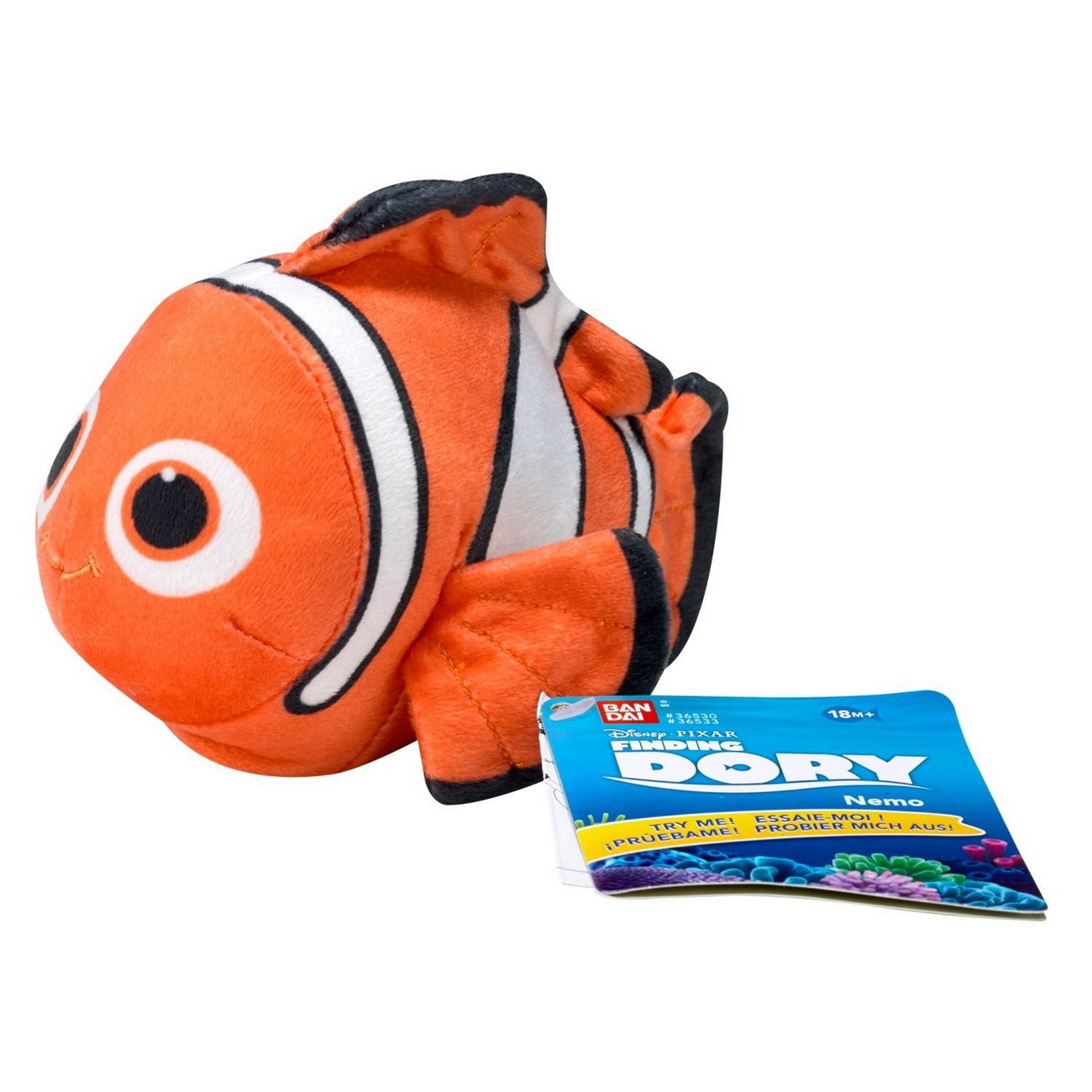 Findet Dorie - ENGLISCH Mini Plüsch mit Sound (36530) Nemo