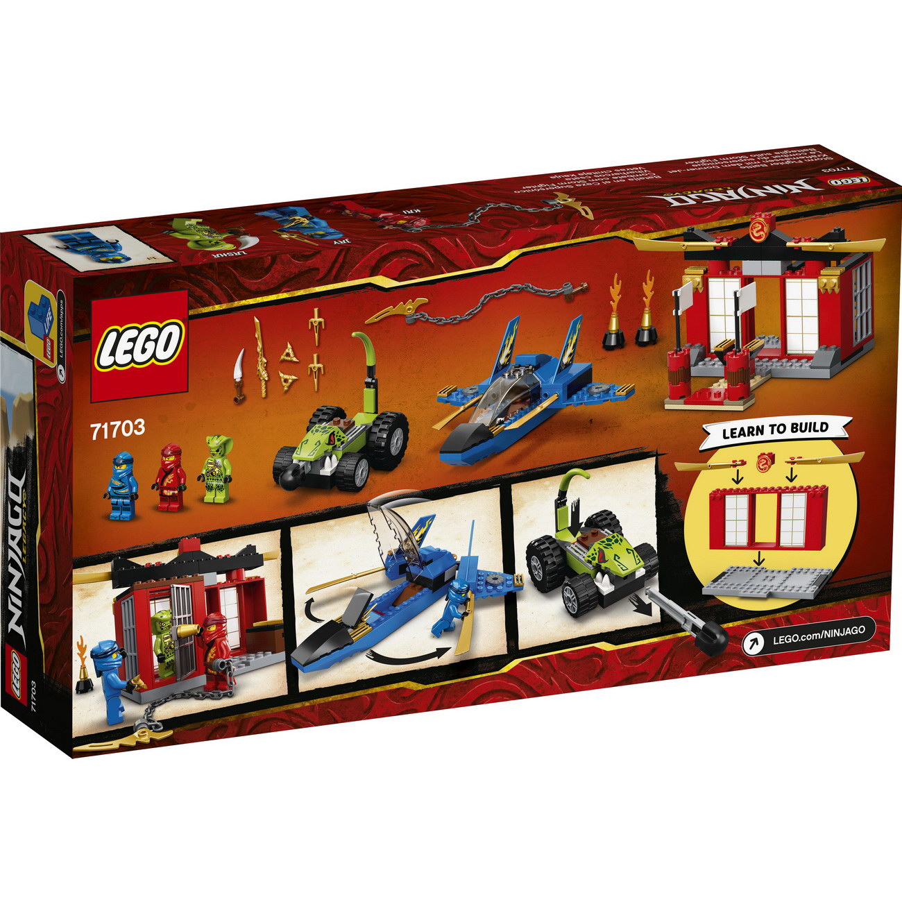 LEGO NINJAGO 71703 - Kräftemessen mit dem Donner-Jet