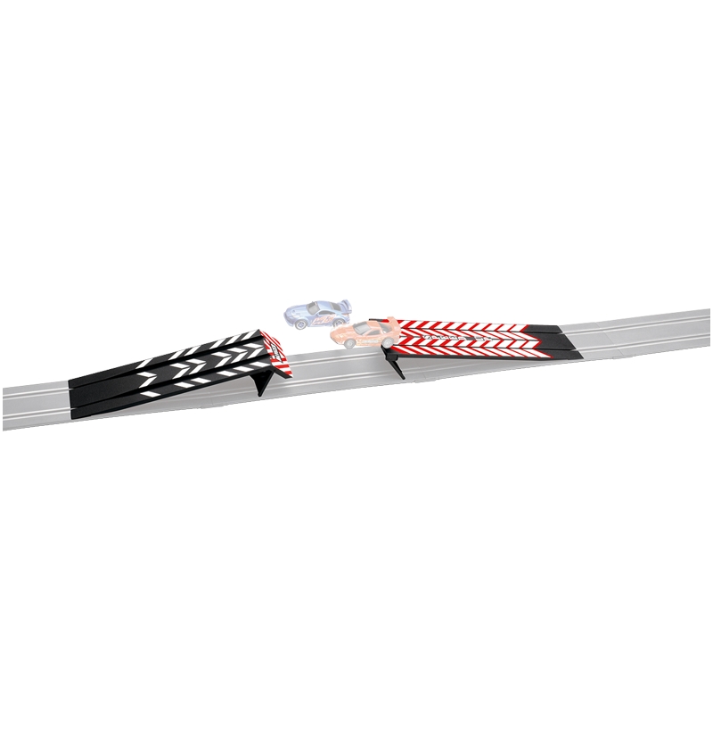 Carrera GO | Digital 143 Rail courbe virage 3/45 (x4) - 20061645 Carrera GO | Digital 143 Rail courbe virage 3/45 (x4) - 20061645