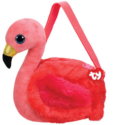 Glubschis Schultertasche - Gilda - Flamingo