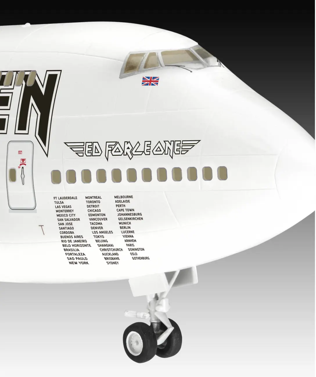 Revell 03780 - Boeing 747-400 Iron Maiden Modell