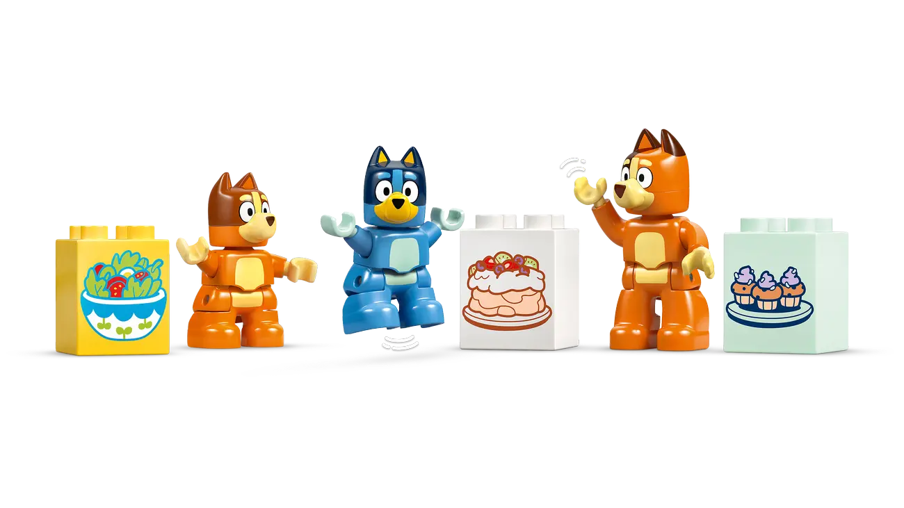 LEGO DUPLO 10459 - Blueys Familienhaus mit Memory-Spiel