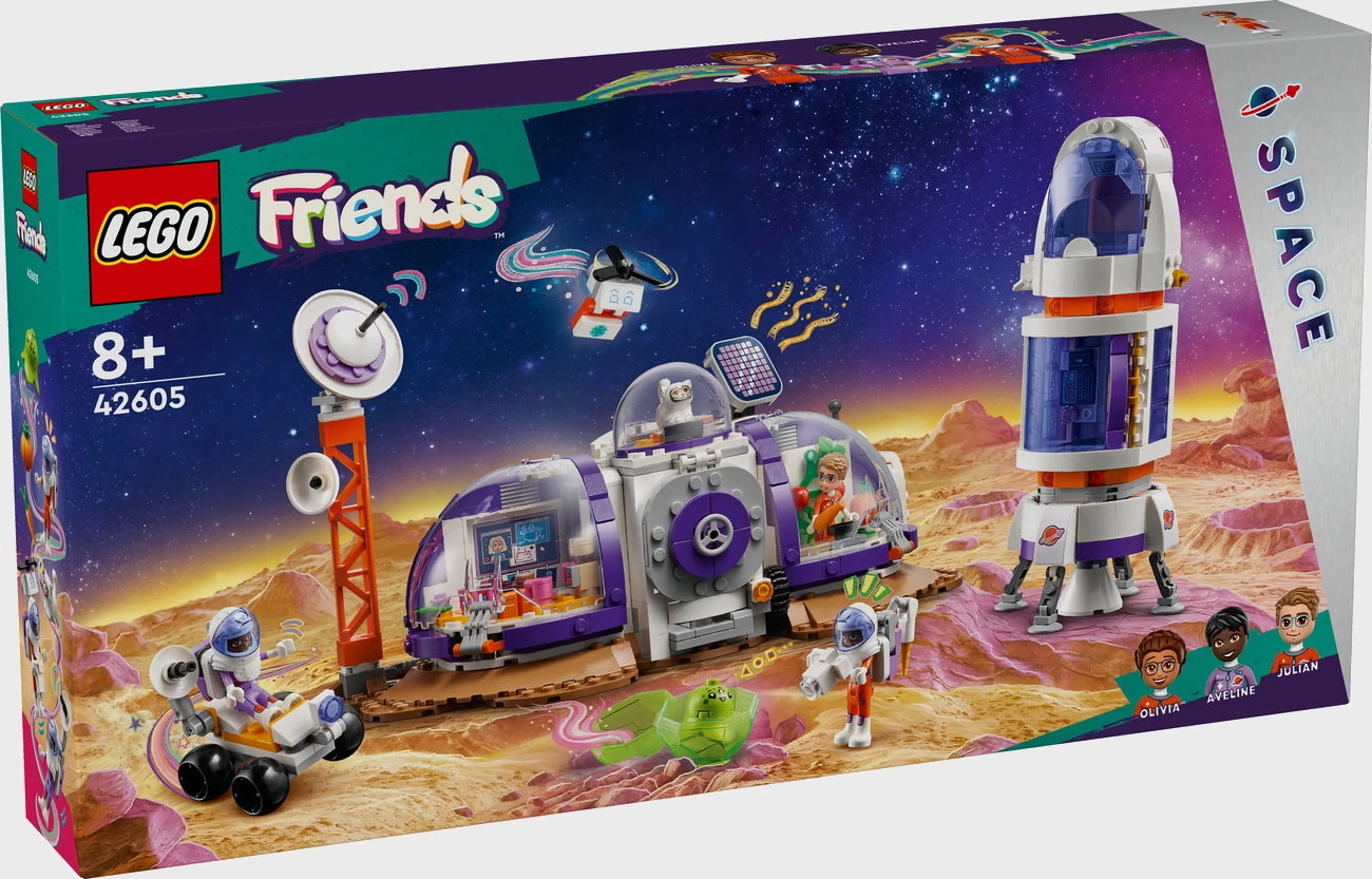 LEGO Friends 42605 - Mars-Raumbasis mit Rakete