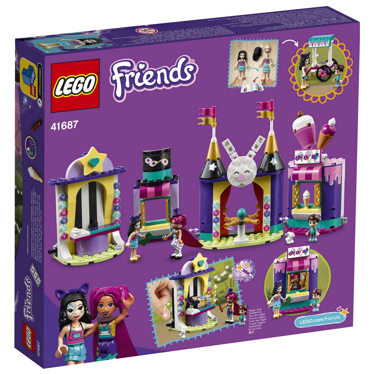 LEGO Friends 41687 - Magische Jahrmarktbuden