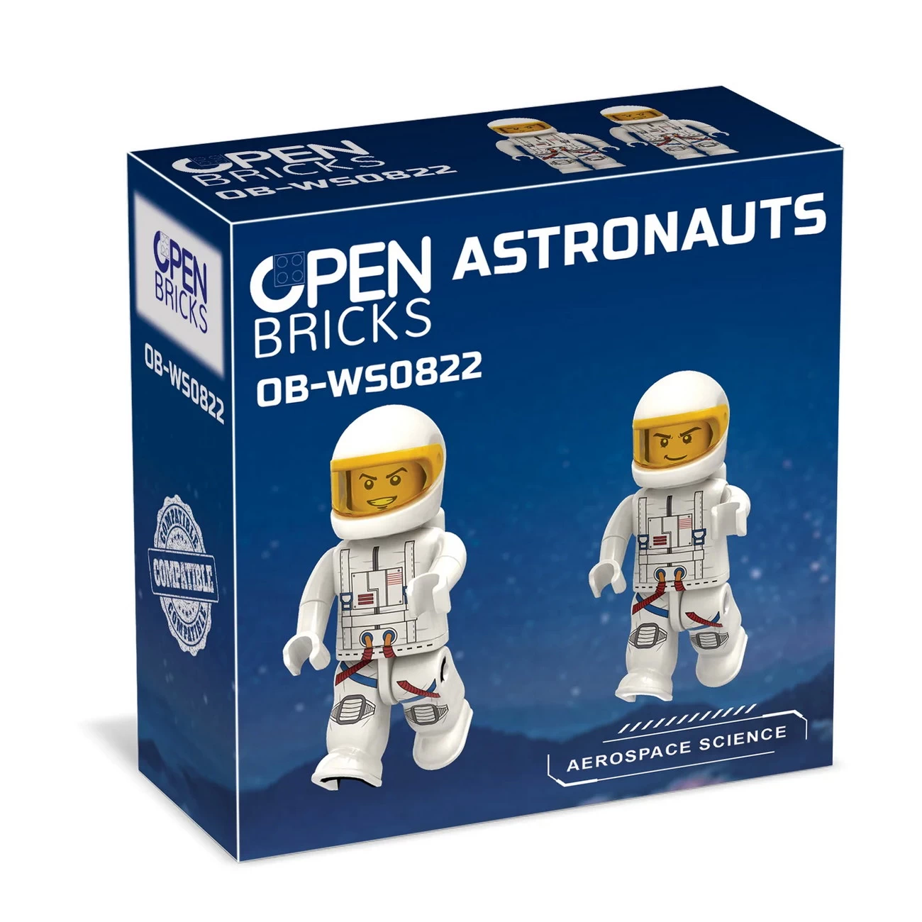 Astronaut Figuren OPEN BRICKS