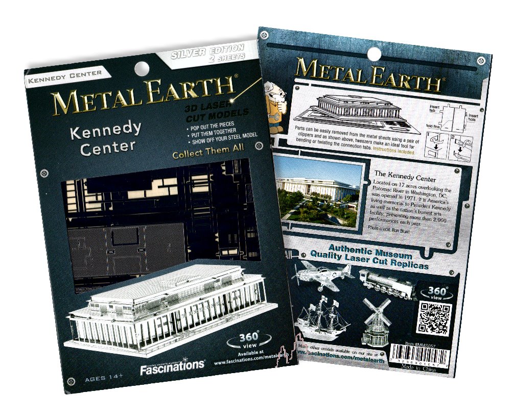 Metal Earth - Kennedy Center