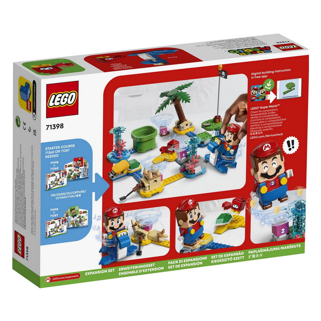 LEGO Super Mario - Dorries Strandgrundstück - Erweiterungsset (71398)