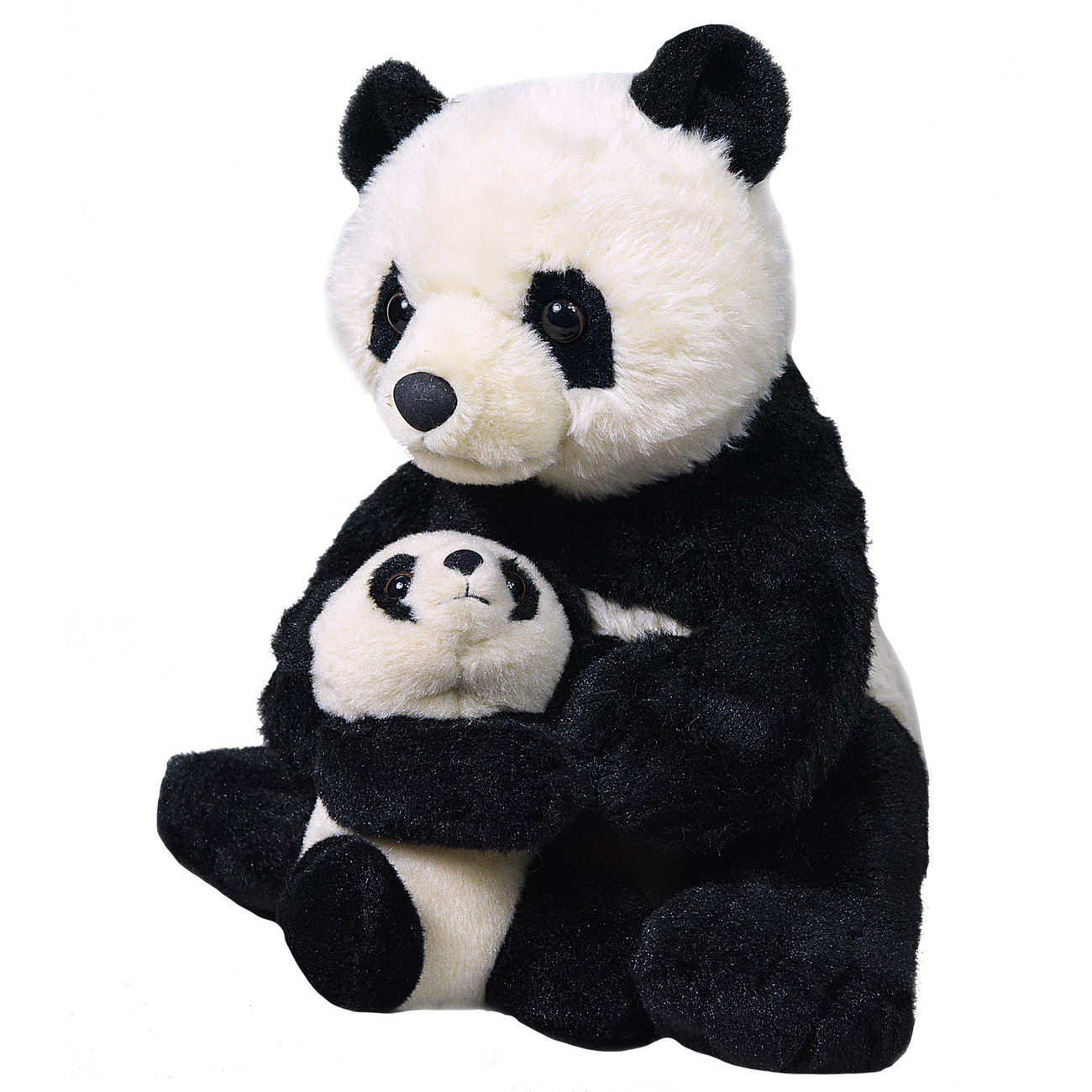 Mama Panda mit Baby - Plüschtier - Wild Republic