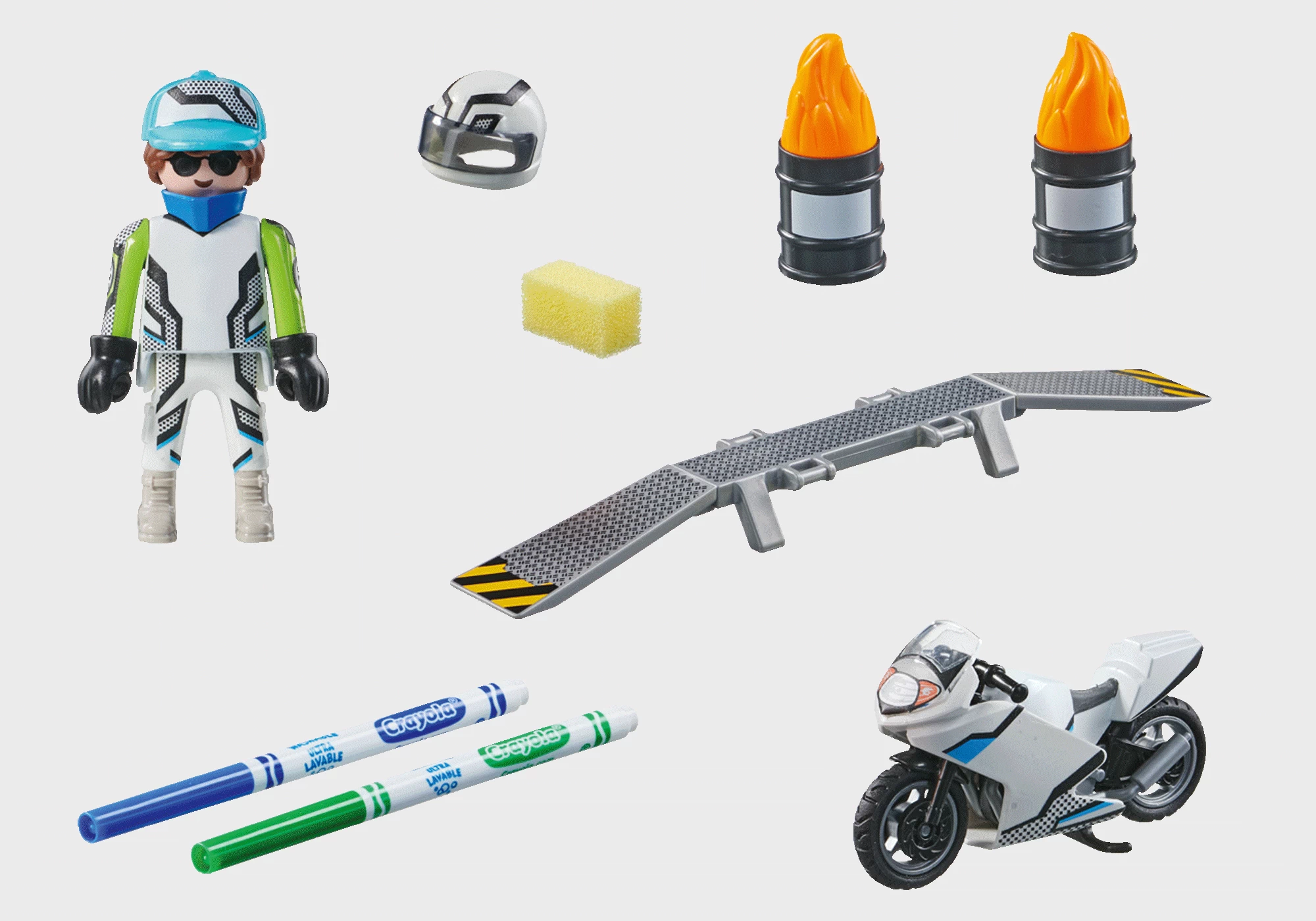 Playmobil 71377 - Motorrad - Color