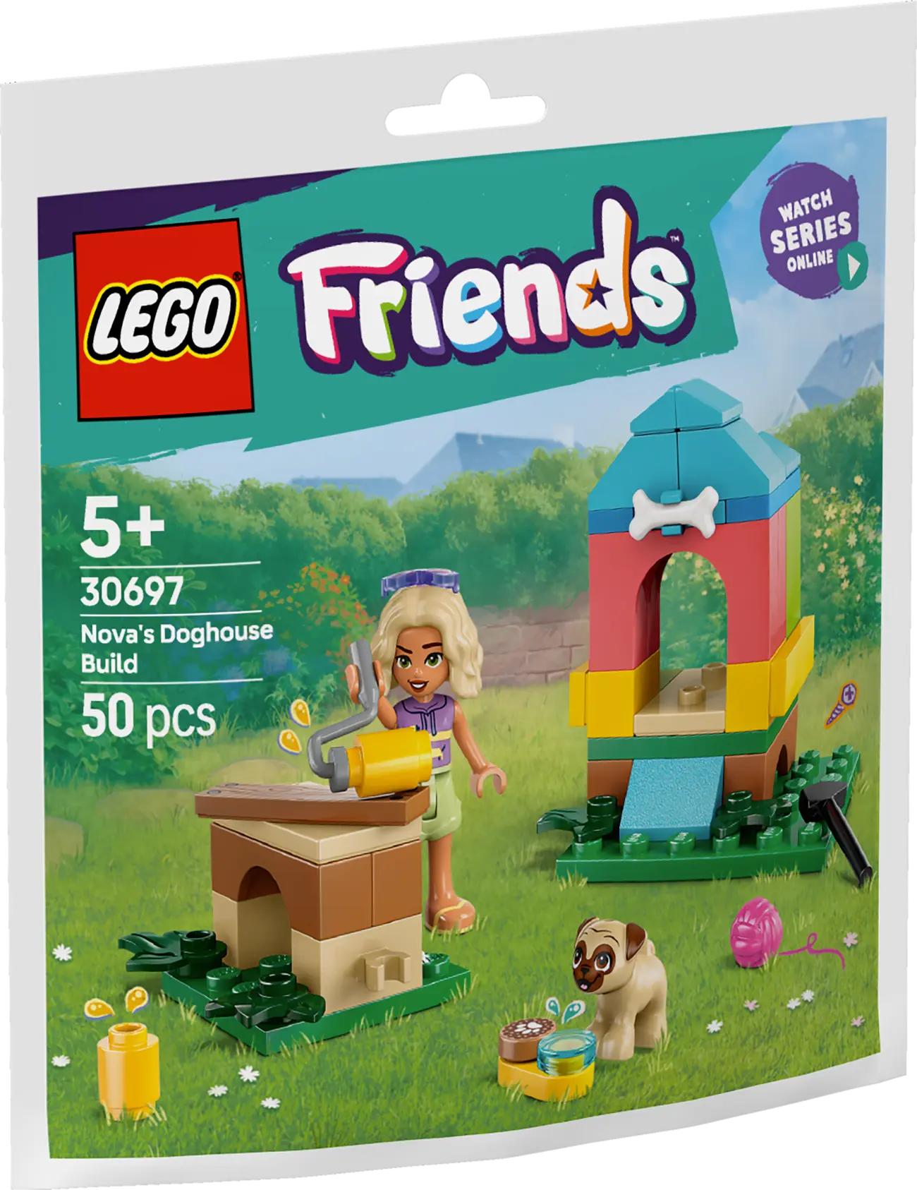 spielzeug hundehütte LEGO Friends 30697 - Novas selbstgebaute Hundehütte - Paperbag | SK24L30697