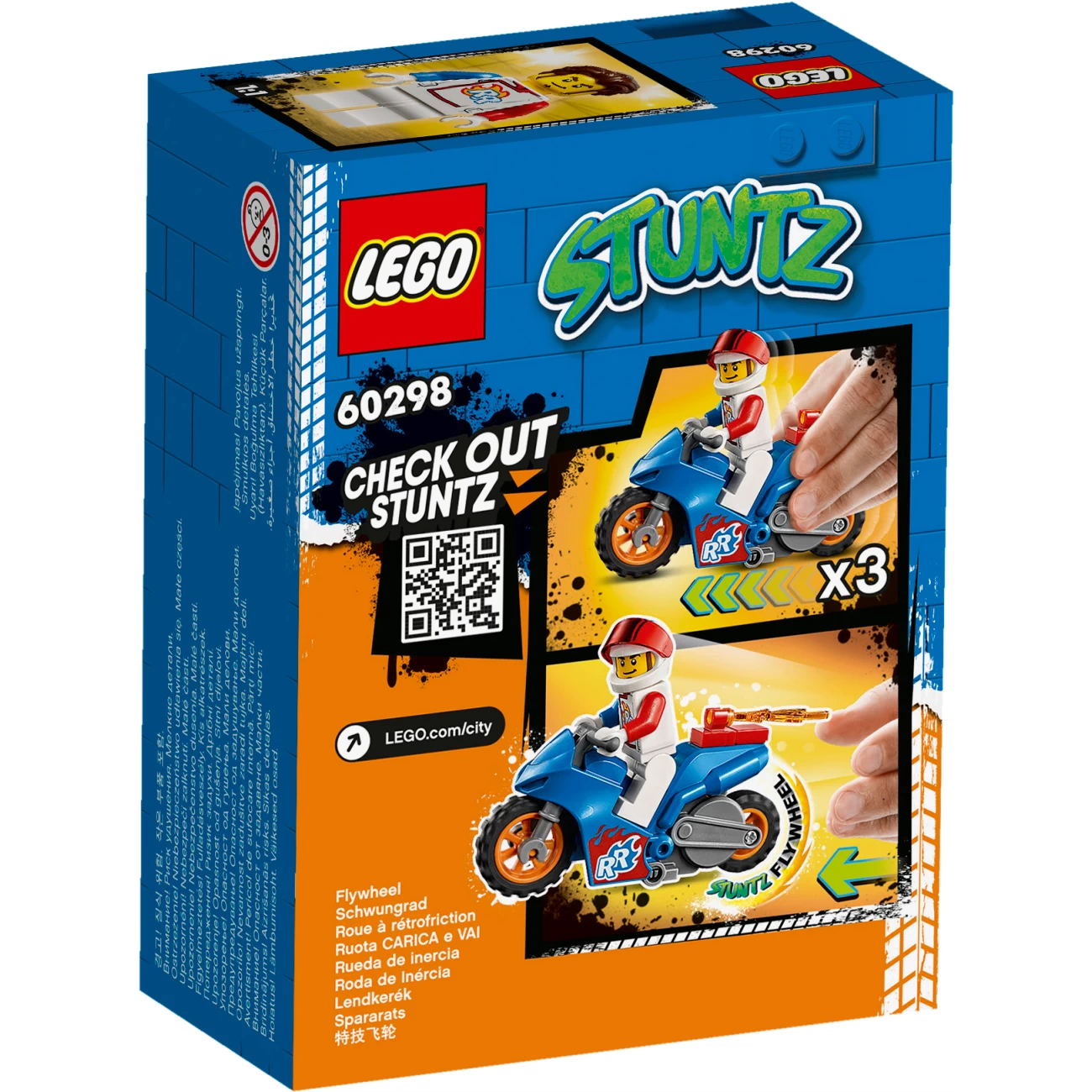 LEGO City 60298 - Raketen-Stuntbike