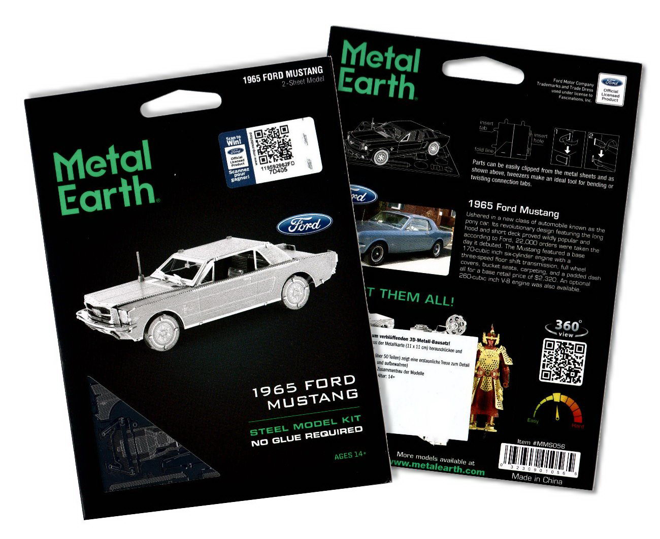 Metal Earth - Ford Mustang 1965