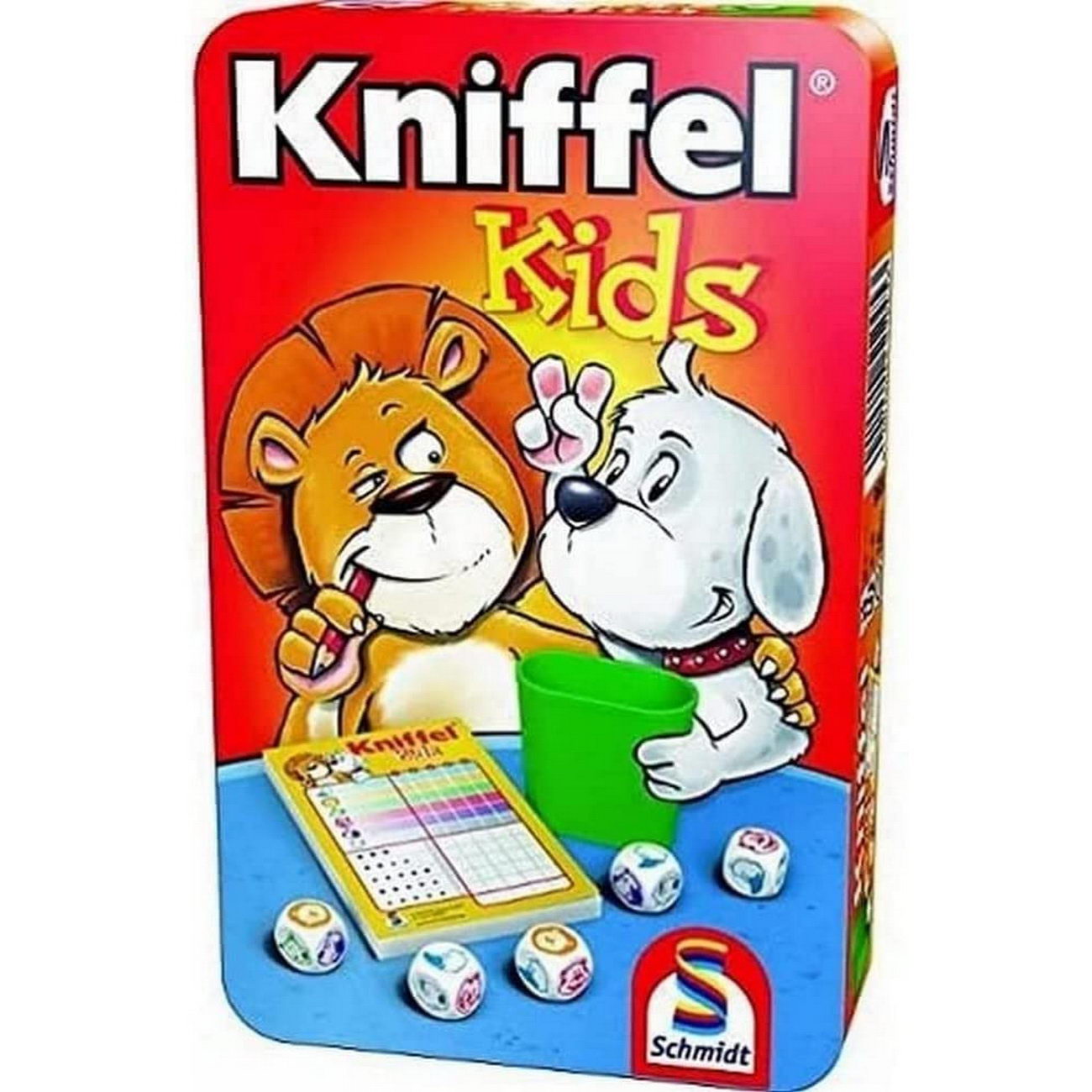 Kniffel Kids Reisespiel in Metalldose (51245)