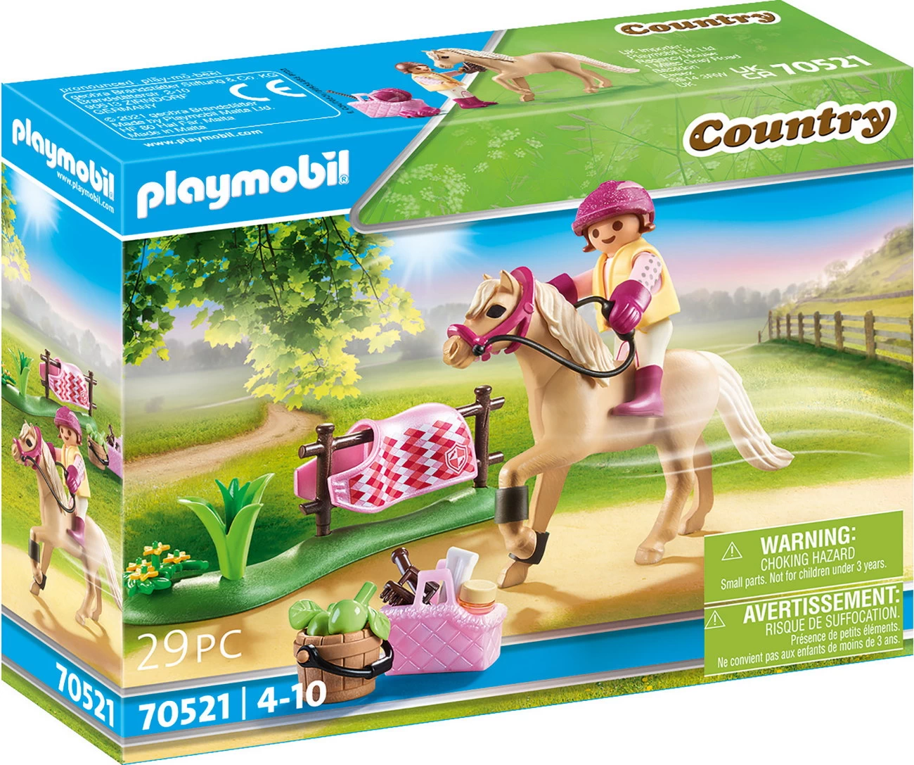 Playmobil 70521 - Sammelpony Deutsches Reitpony (Country)