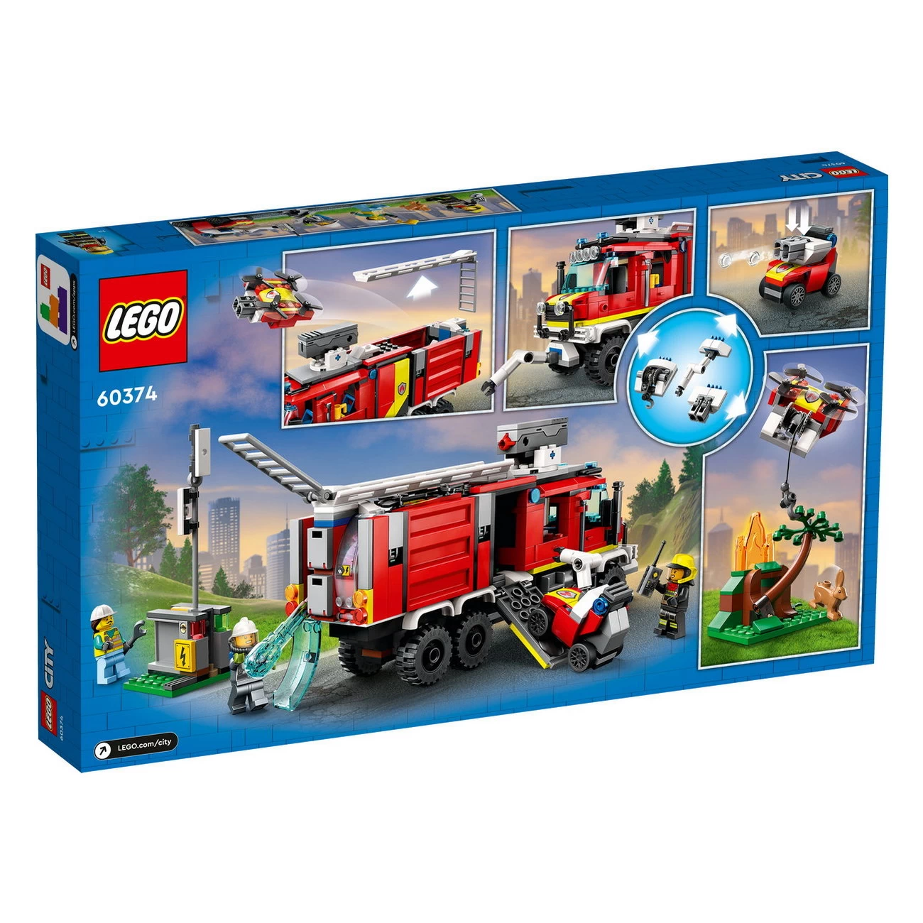 LEGO City 60374 - Einsatzleitwagen der Feuerwehr
