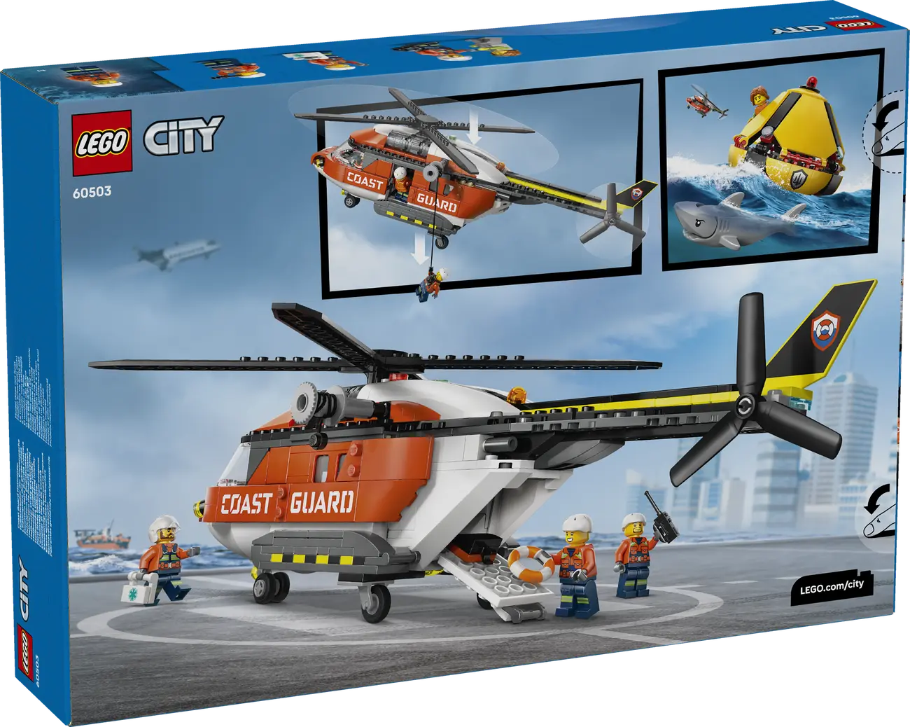 LEGO City - Hubschrauber der Küstenwache (60503)