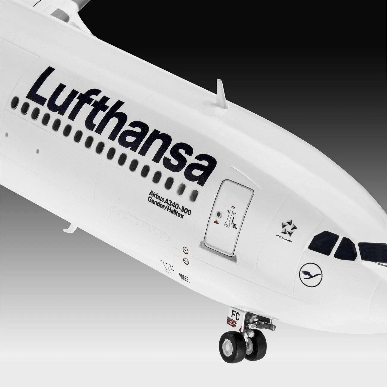 Revell 03803 - Airbus A340-300 Lufthansa New Livery