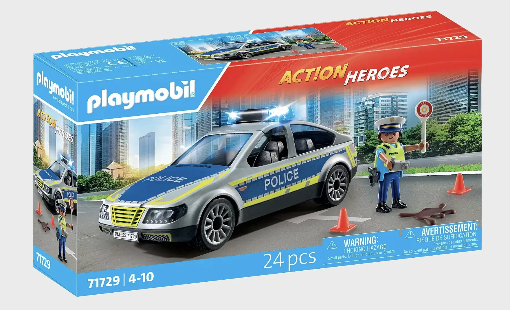 Playmobil 71729 - Polizei Streifenwagen - Action Heroes