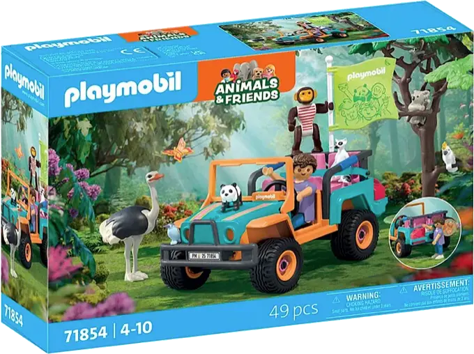 Playmobil 71854 - Bunter Geländewagen - Animals and Friends
