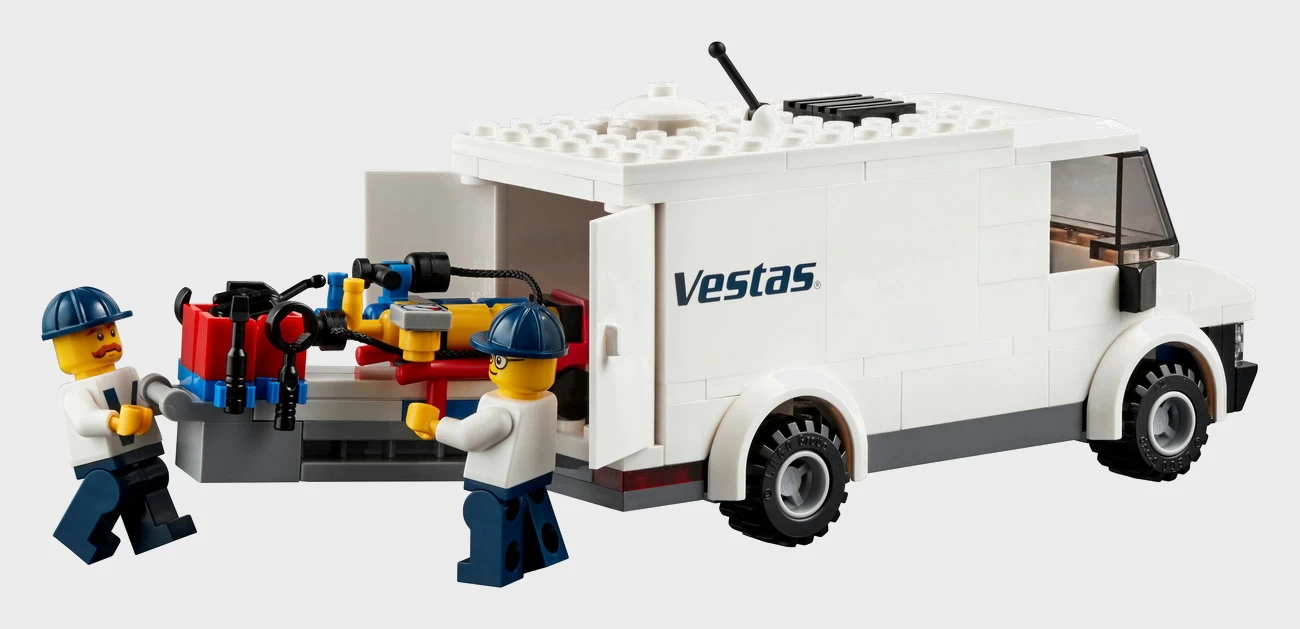 LEGO 10268  Vestas Windkraftanlage (Creator Experts) Modell