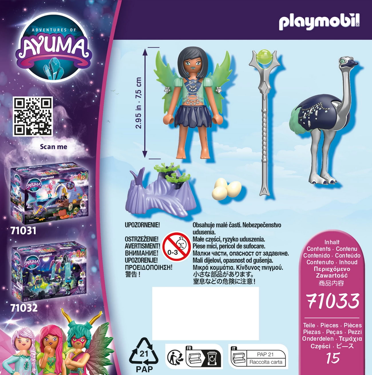 Playmobil 71033 - Moon Fairy mit Seelentier - Ayuma