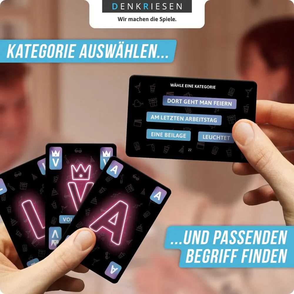 Party Kartenspiel - STADT LAND VOLLPFOSTEN (DENKRIESEN)