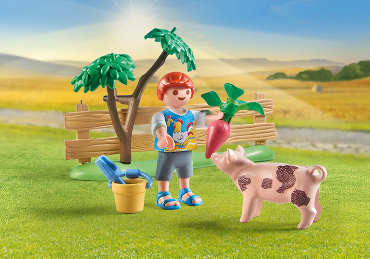 Playmobil 71443 - Idyllischer Gemüsegarten bei den Großeltern - Country
