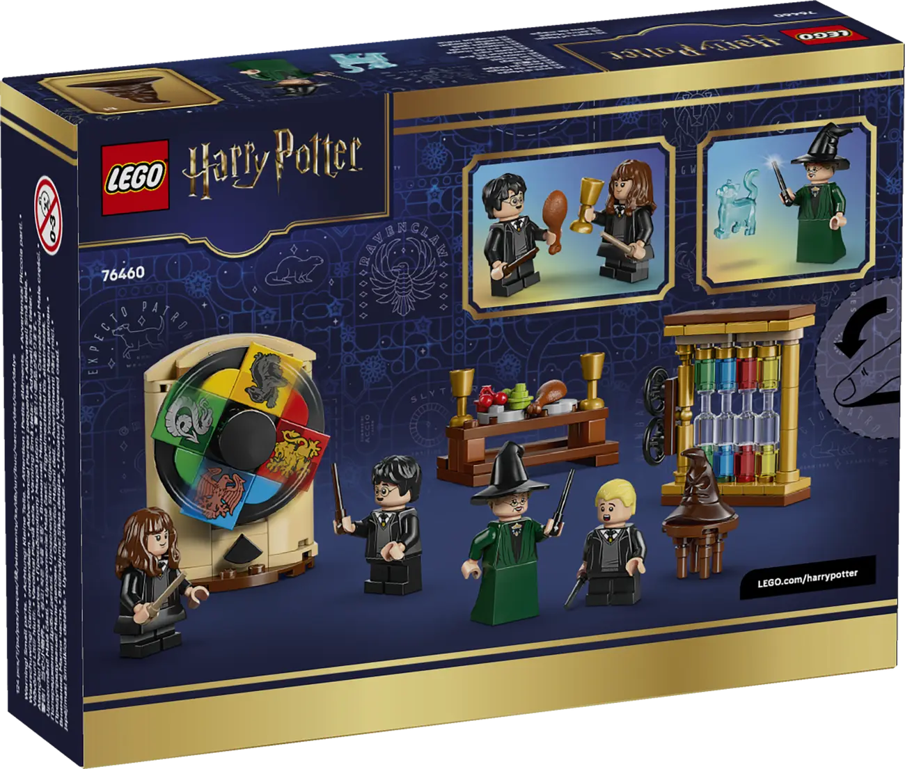 LEGO Harry Potter  - Schloss Hogwarts: Auswahlzeremonie mit dem Sprechenden Hut (76460)