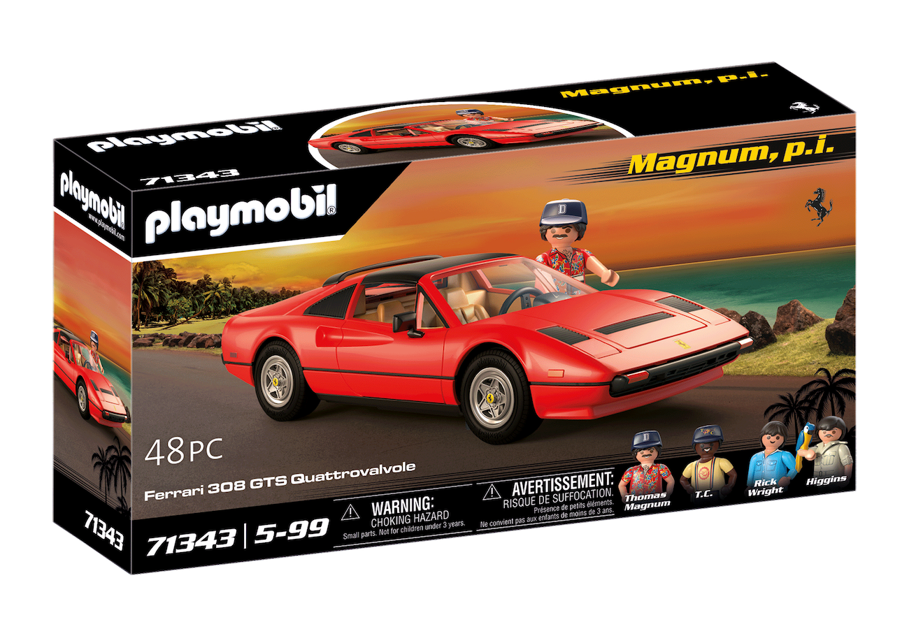 Playmobil 71343 - Magnum p i Ferrari 308 GTS Quattrovalvole