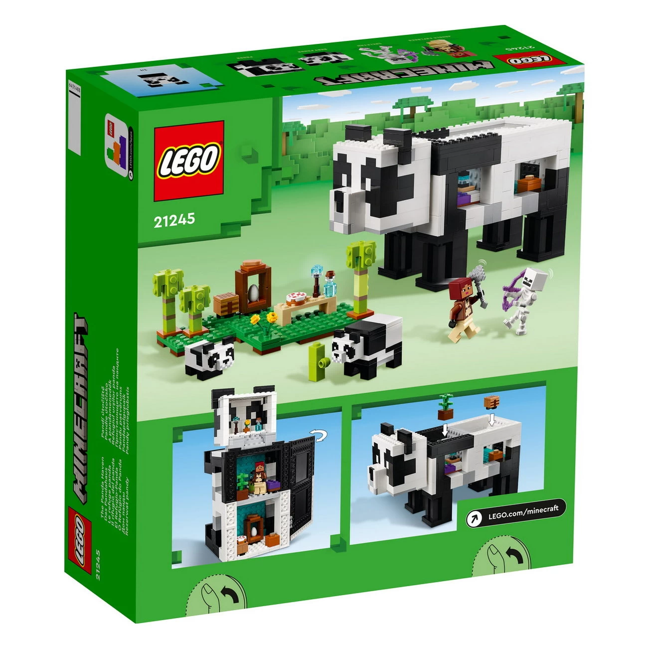 LEGO Minecraft 21245 - Das Panda-Haus