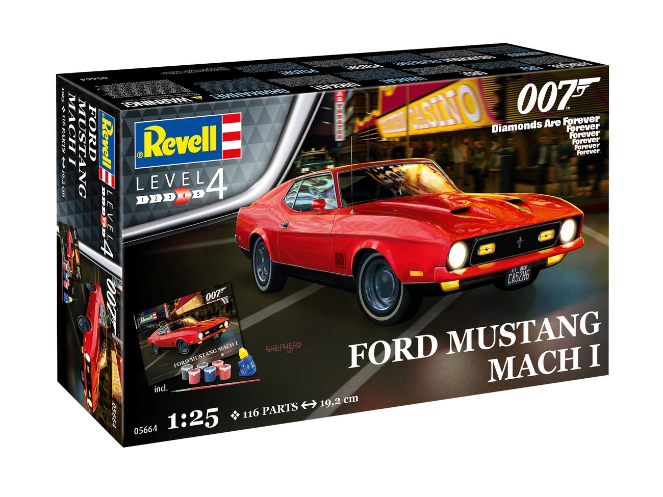 Revell 05664 - Geschenkset James Bond Ford Mustang Mach I