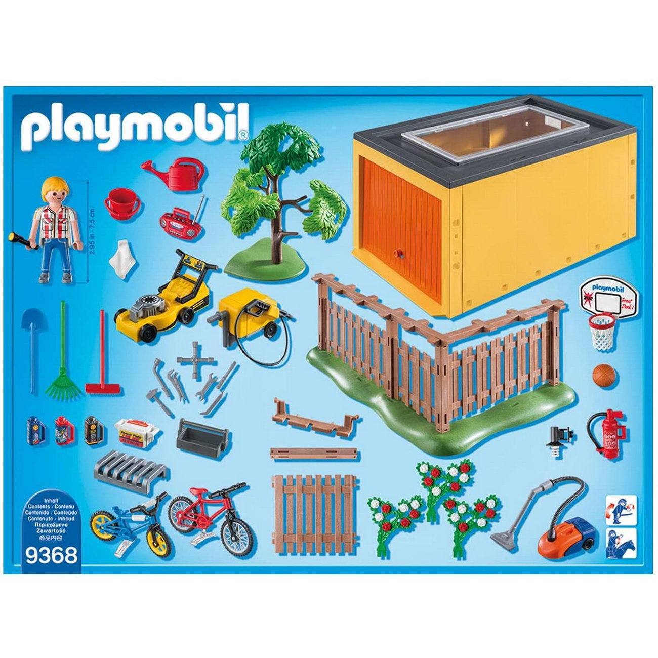 Playmobil 9368 - Garage mit Fahrradstellplatz (City Life)