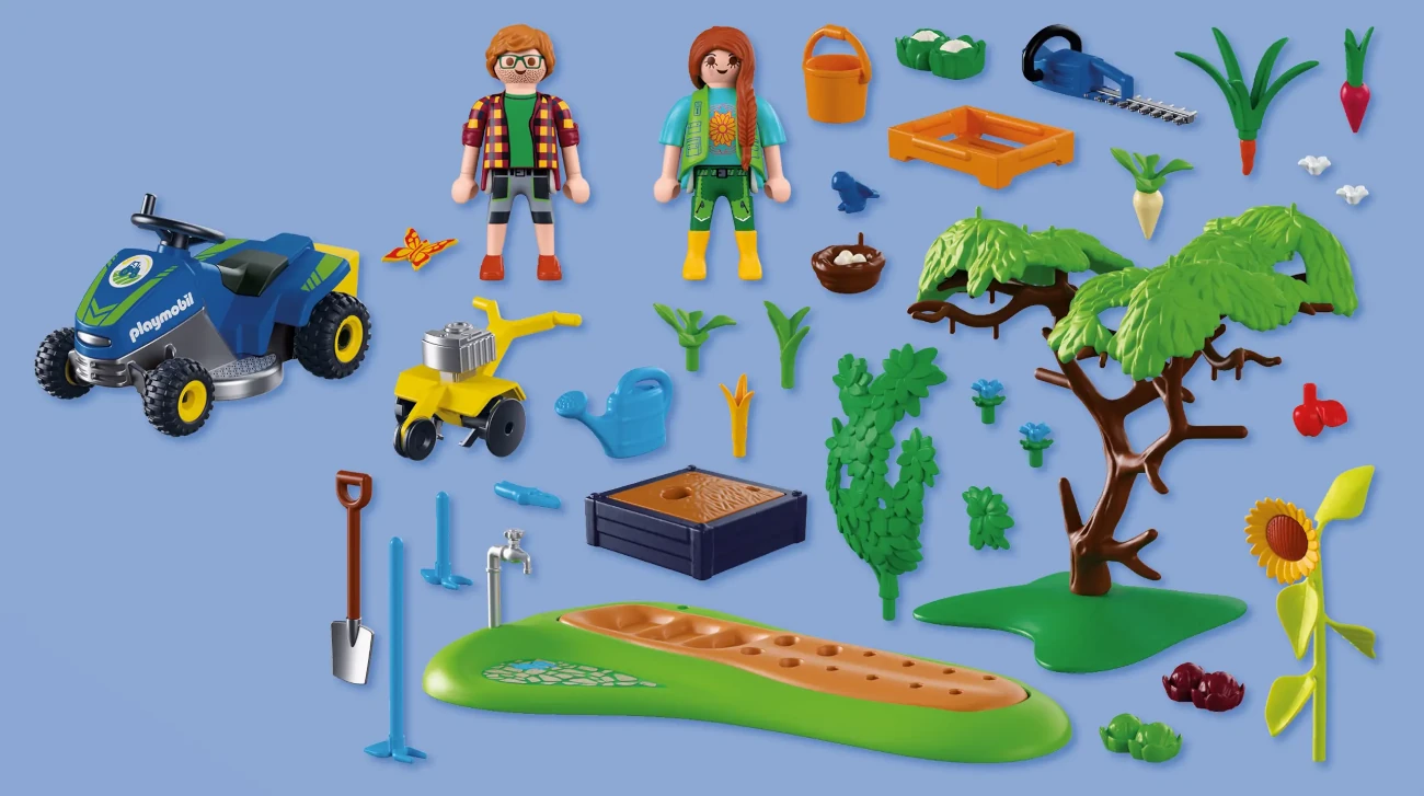 Inhalt Playmobil 72165 Gemüsegarten