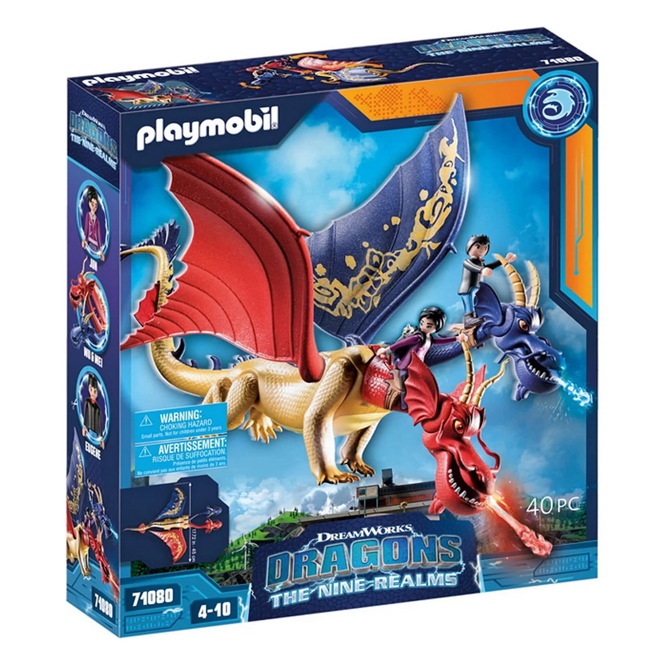 Playmobil 71080 - Wu und Wei mit Jun - Dragons The Nine Realms