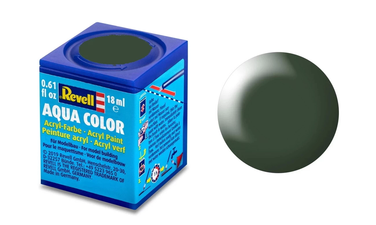 Revell Farbe 36363 - Aqua dunkelgrün seidenmatt