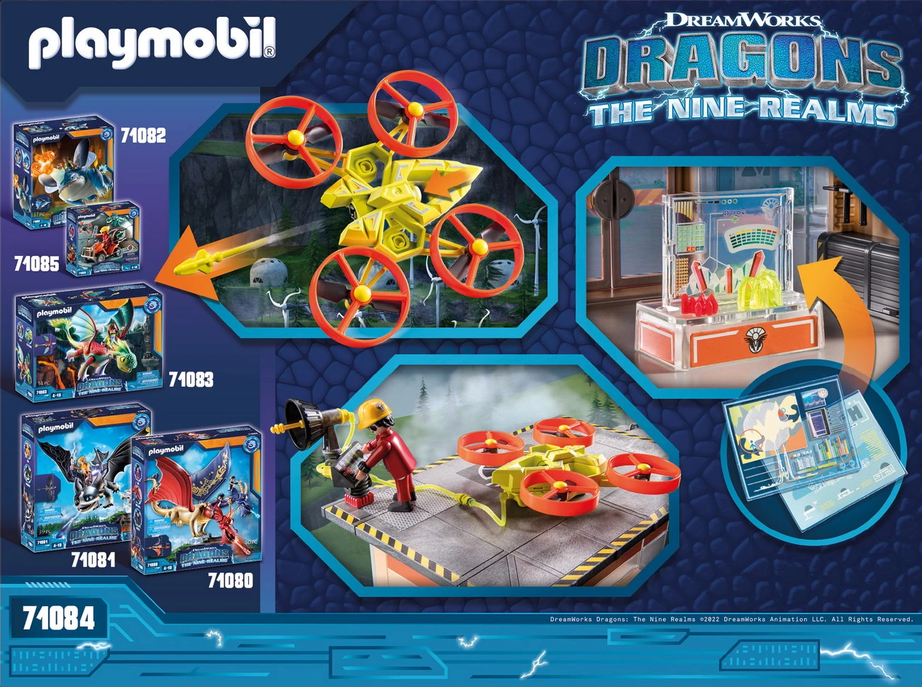 Playmobil 71084 - Icaris Lab - Dragons The Nine Realms