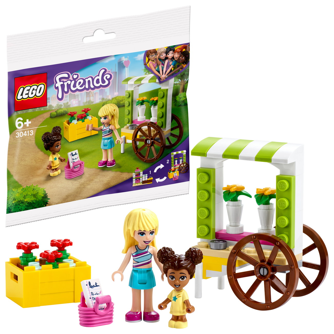 LEGO Friends - Blumenwagen (30413) - Polybag