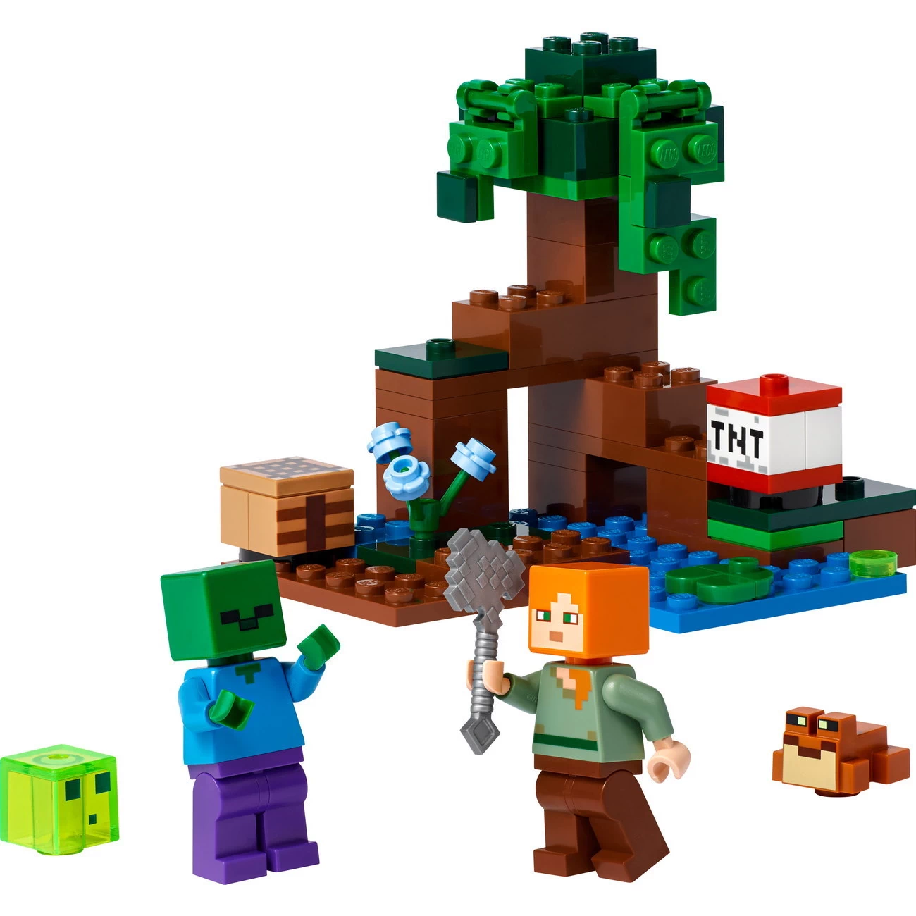 LEGO Minecraft 21240 - Das Sumpfabenteuer