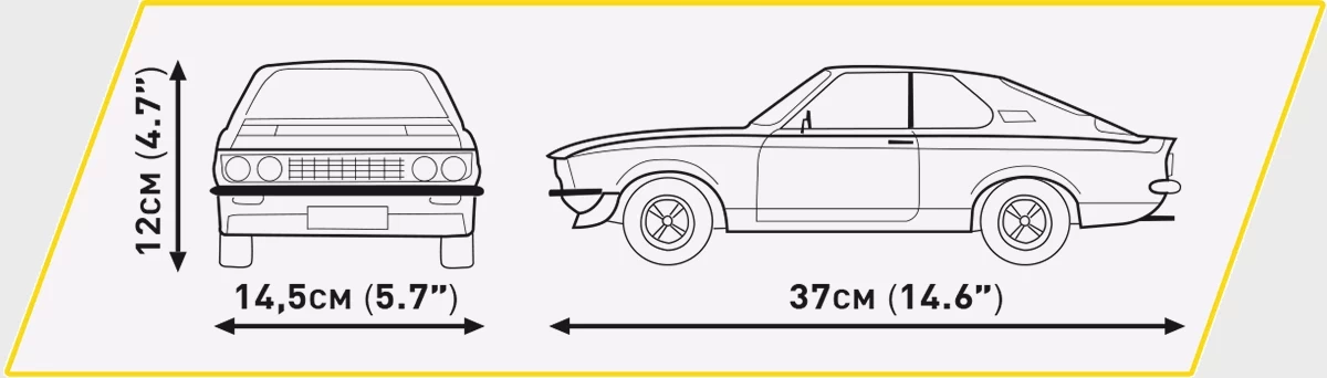 COBI - 1974 Opel Manta A GT/E (24349)