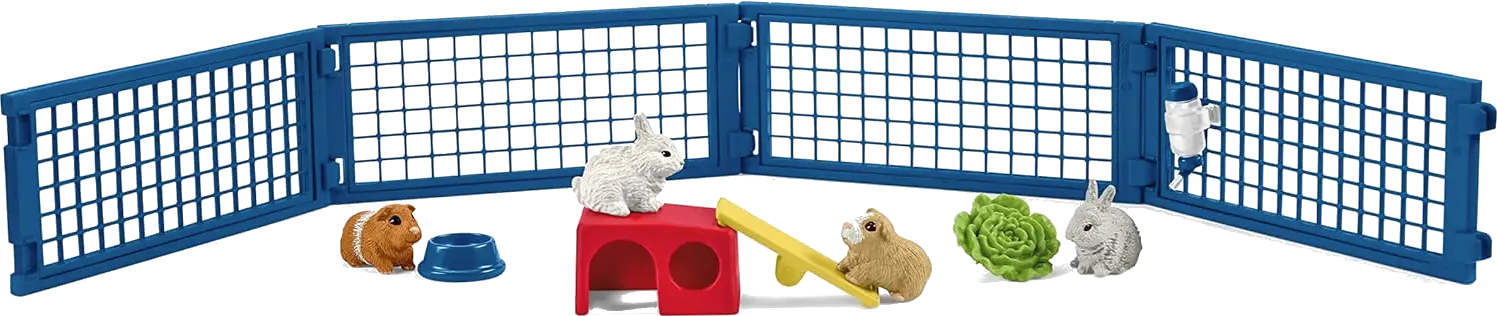 Zuhause für Kaninchen Meerschweinchen - Schleich 42500