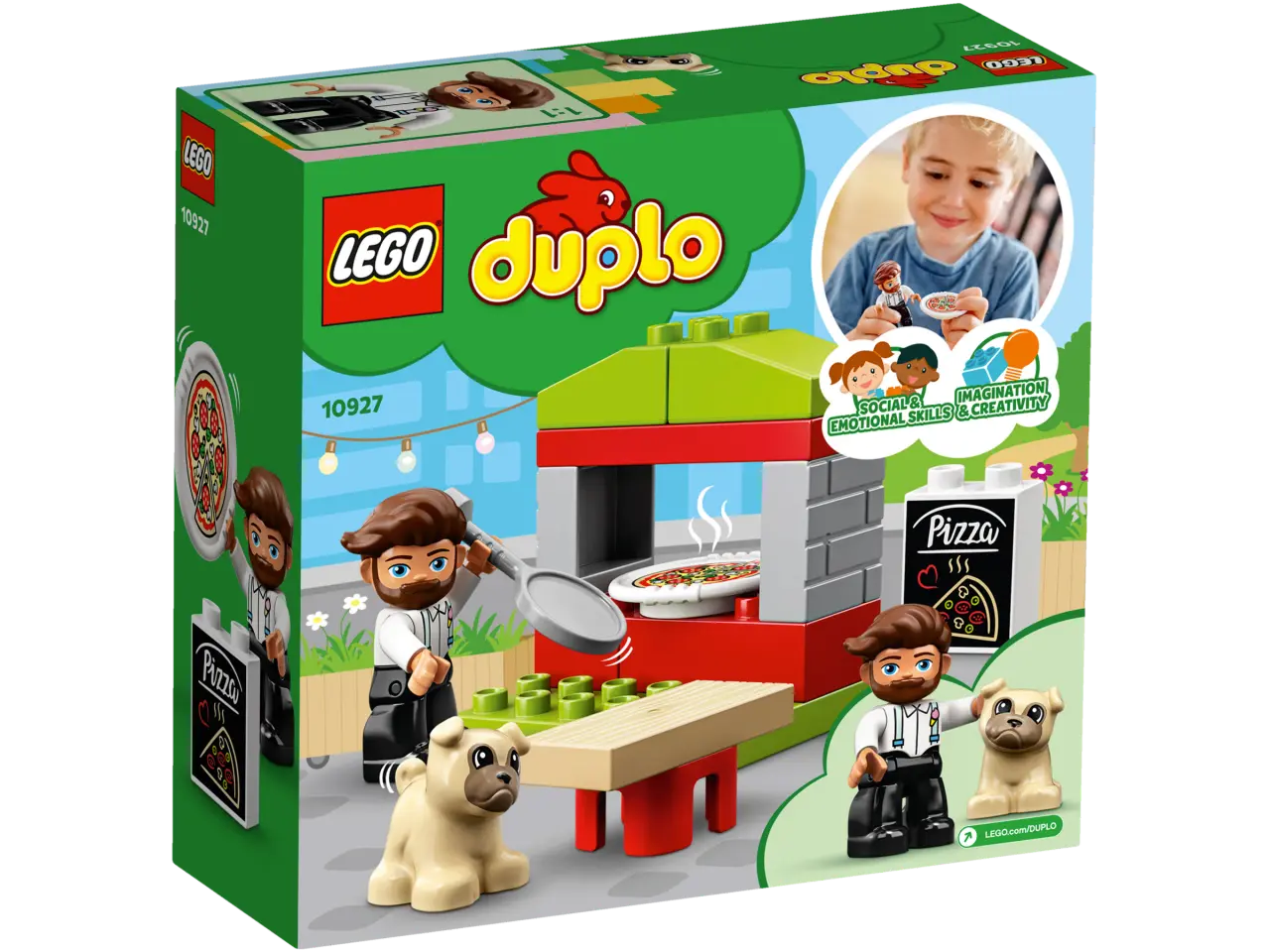 LEGO Duplo - Pizza-Stand (10927) Box
