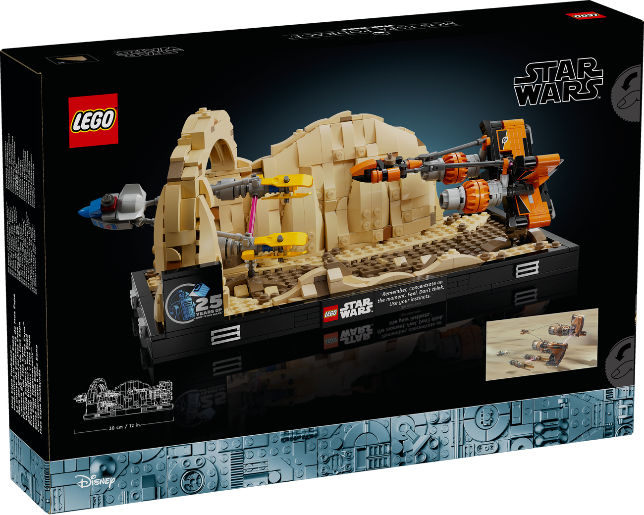 LEGO Star Wars 75380 - Podrennen in Mos Espa - Diorama