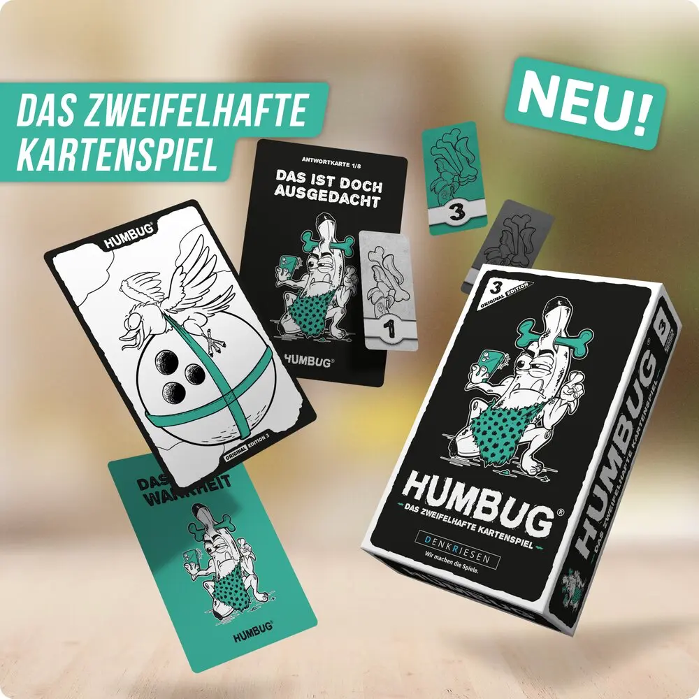 HUMBUG Nr 3 - Das zweifelhafte Kartenspiel (DENKRIESEN)