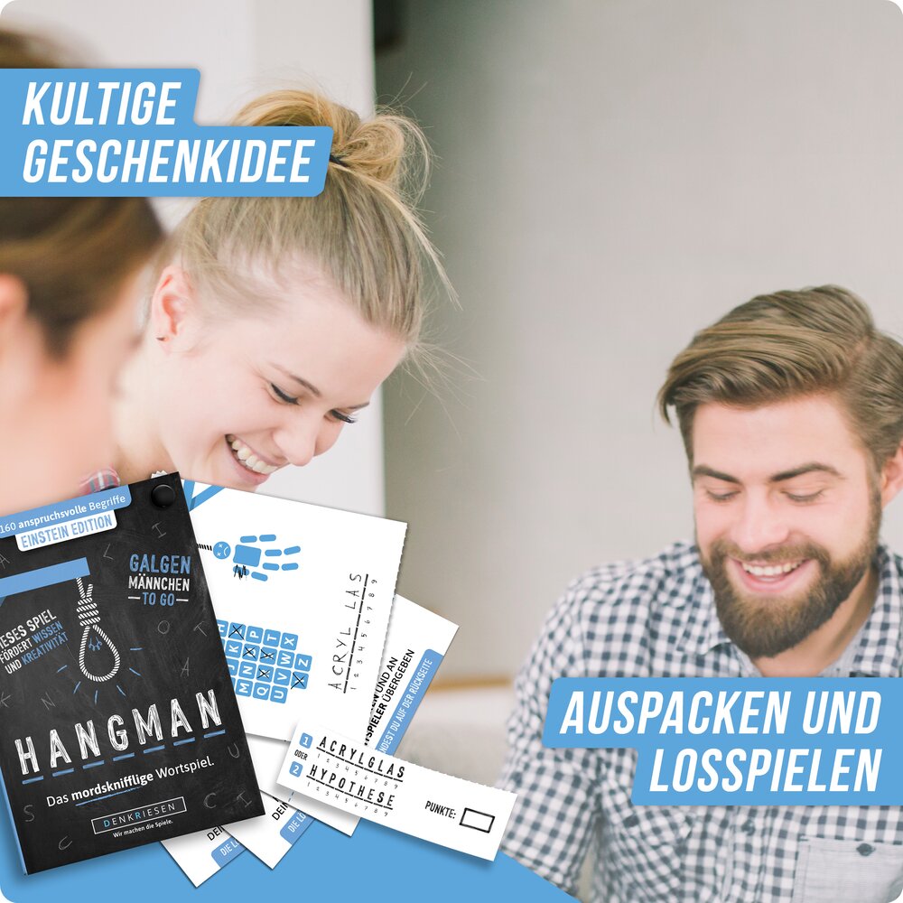 HANGMAN Einstein - A6 (DENKRIESEN)